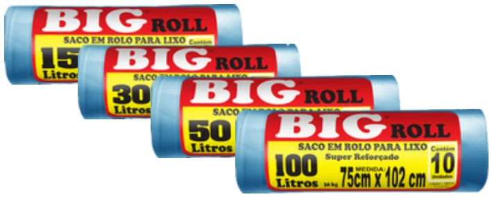 BIG Rolinho Reforçado Azul