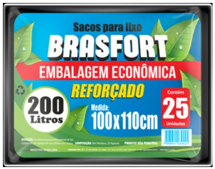BRASFORT Preto Econômico